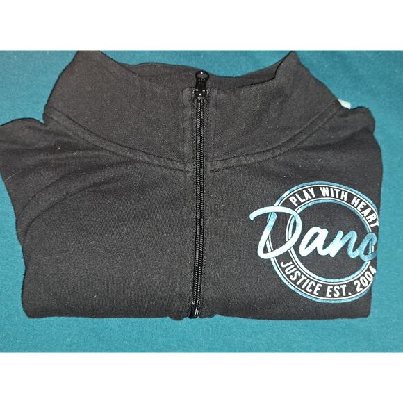 Girls Junior Plus Justice Blue and Black Dance Sweatshirt Size 18 - Picture 5 of 5